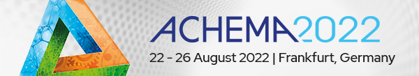 Banner for the Achema tradeshow